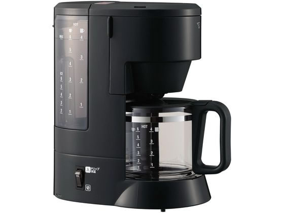 コーヒーメーカー ブラック 象印 EC-MA60-BA