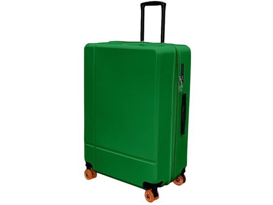 カラーフット拡張キャリーケース グリーン Lサイズ