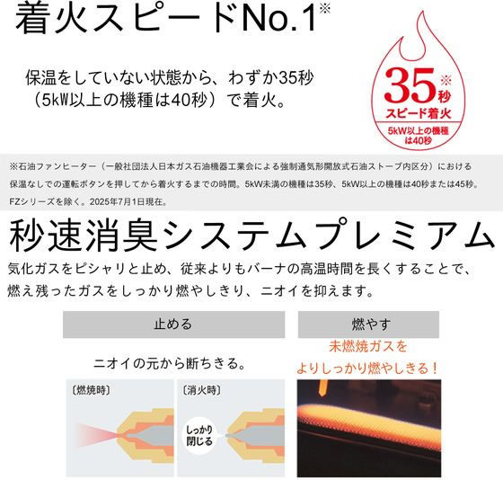 石油ファンヒーター 9Lタンク NDXタイプ 7.2KW ダイニチ FW-72NDX1-W