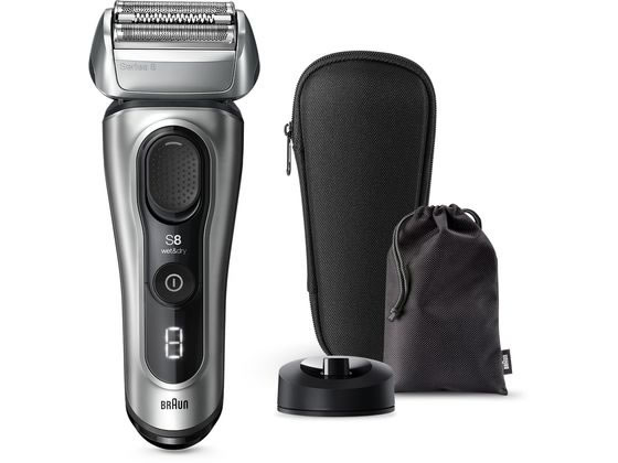 3枚刃シェーバー シリーズ8 マットシルバー ブラウン 8517S-V