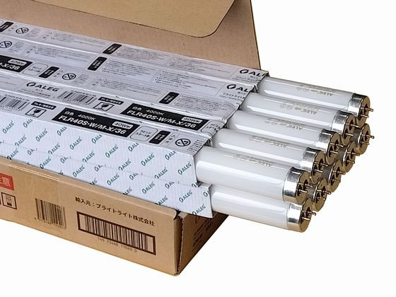 ALEG/直管蛍光灯ラピッドスタート40形 白色 10本1箱 ＡＬＥＧ（アレッグ） FLR40SWMX36