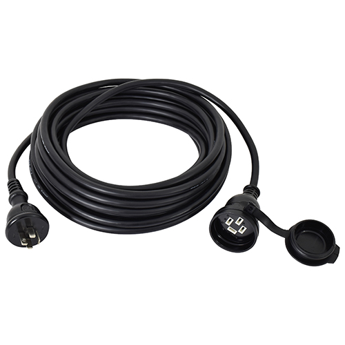 日動 三相２００Ｖ防雨型延長コード 4P20AW-10 10Mの通販は 7,912円