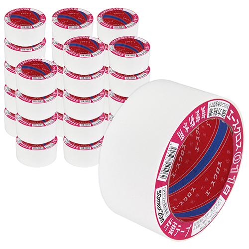 光洋化学 エースクロス０１１白 50mmx20M 30ｶﾝの通販は