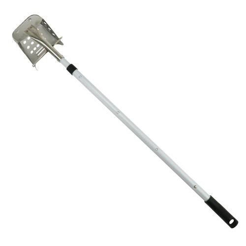 千吉 伸縮ステンぴったり溝ジョレン 1450MM じょれん・くわ
