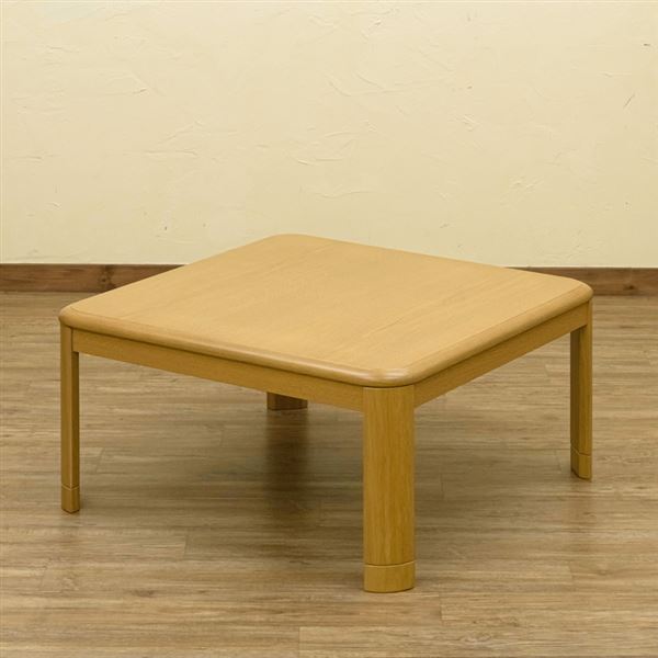 コタツ　継脚式　80×80　正方形　ナチュラル コタツ 継脚式 80×80 正方形 BR/NA/GY/WW 家具調 こたつ 飛騨の