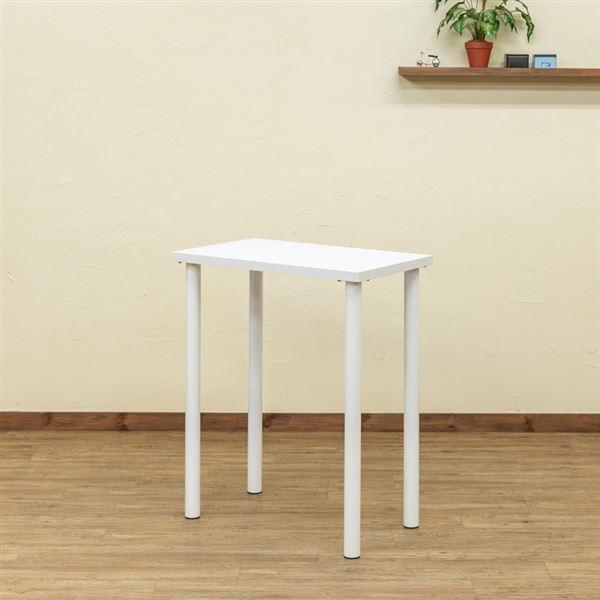 フリーバーテーブル　75×45　BK/WH 　送料込み フリーバーテーブル 75×45 BK/WH フリーバーテーブル75×45BK/WH