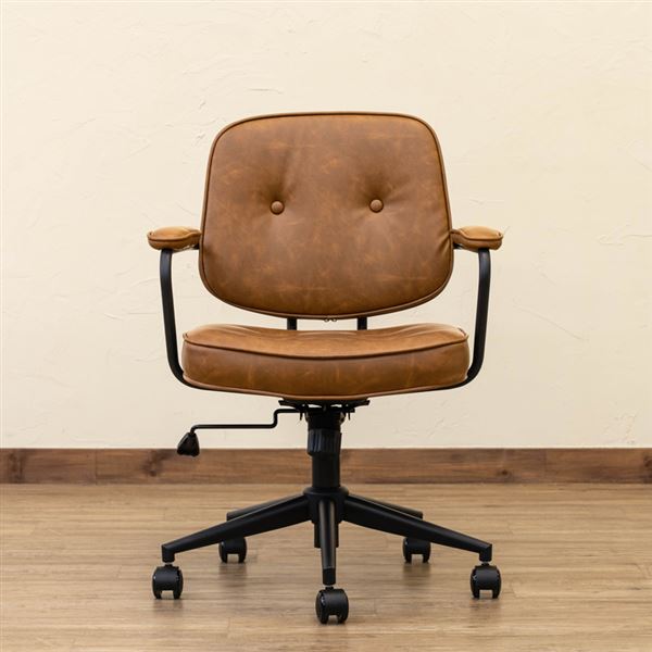 Morgan オフィスチェア BK/CBR/DBR/GR