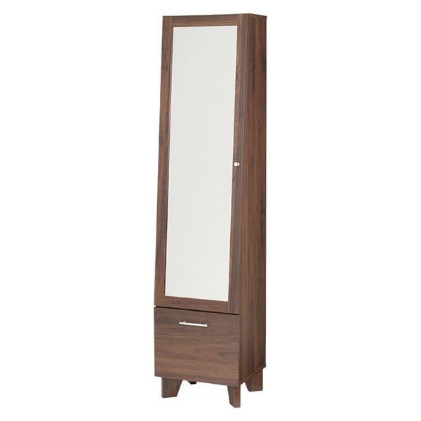 ミラー付き収納庫　RD-1831 ブラウン【RD-1831BR】の通販は