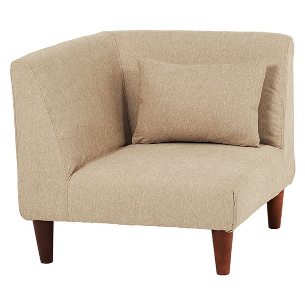 コーナーソファ　フラットCN ベージュ【フラットCN-BE】の通販は 12,341円