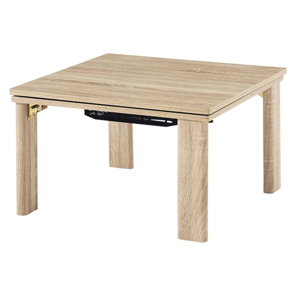 カジュアルコタツ(折脚)　KOT-7350-60 ナチュラル【KOT-7350-60NA】