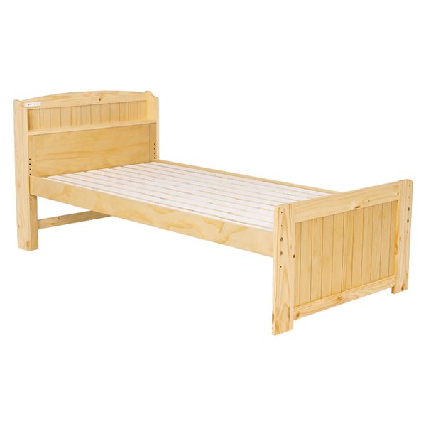 セミシングルショートミドルベッド　MB-5116SSS ナチュラル【MB5116SSS-NA】