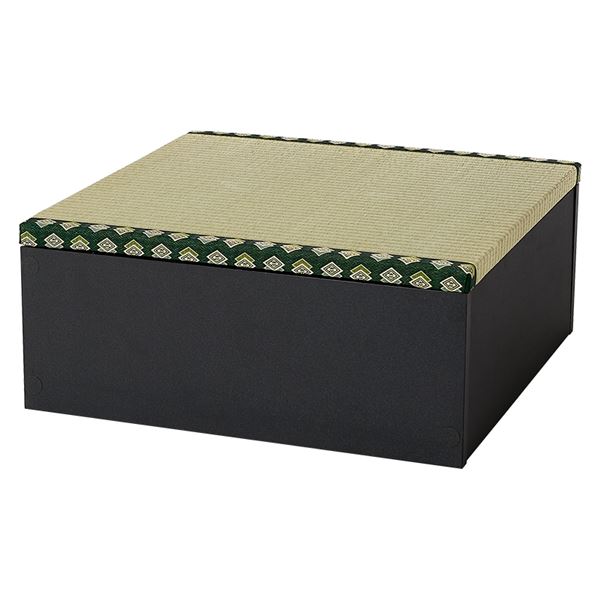 畳付き収納スツール　RUD-1148 ブラック【RUD-1148GR】の通販は 7,875円