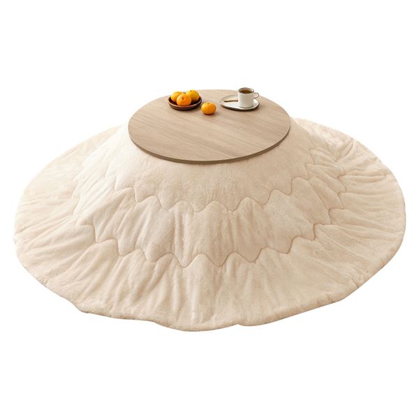 こたつ＋うす掛け布団 2点セット アイナ68メレンゲ ナチュラル