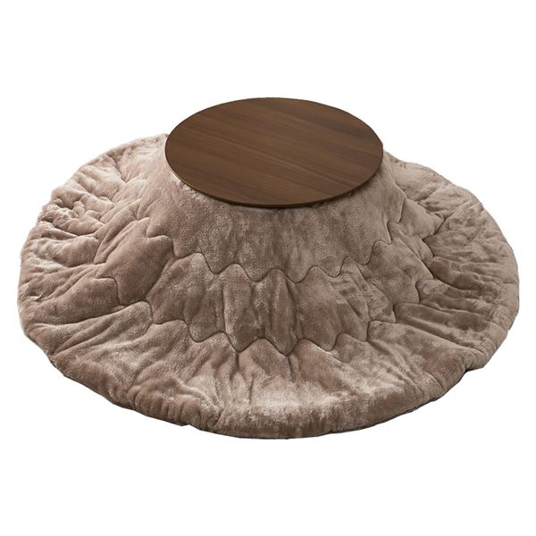 省スペース こたつ掛け布団 正方形 無地調 ダスティピンク 約180×220cm