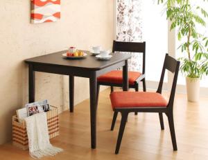 ダイニングセット（テーブル&チェア） 2人 天然木ロースタイルダイニング 3点セット(テーブル+チェア2脚) W75 ダイニングセット（テーブル\u0026チェア） 2人 天然木ロースタイル