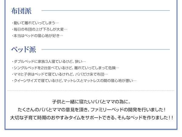 棚・コンセント・収納付き大型モダンデザインベッド ベッドフレーム