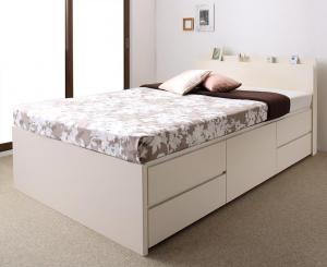 ベッド 収納付きベッド ダブルベッド マットレス付き 収納 収納付 収納ベッド 大容量 収納ボックス 布団 敷き布団 おしゃれ 収納家具 頑丈 組立設置付 マルチラススーパースプリングマットレス付 ダブルの通販は 75,062円