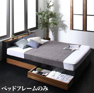 棚・コンセント付き2杯収納ベッド ベッドフレームのみ シングルの通販は