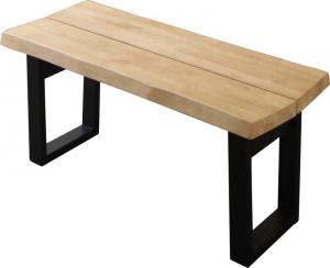 ベンチ ダイニング 天然木ヴィンテージデザインダイニングシリーズ ベンチ単品 2Pの通販は 18,138円