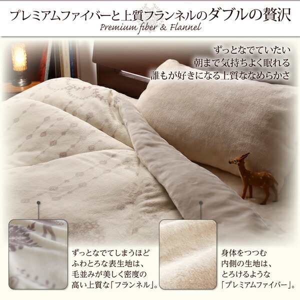毛布 ケット 掛け布団 2枚合わせ プレミアムな肌触り 北欧モダンスタイル ボリュームが選べる毛布布団シリーズ 毛布掛布団単品 高吸湿発熱わた入り 薄掛けタイプ セミダブルの通販は