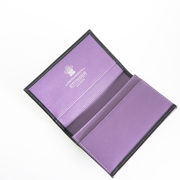エッティンガー Ettinger ロイヤルコレクション カードケース 名刺入れ メンズ St143jr Purple ブラック ブラックの通販はau Pay マーケット 西新オレンジストア