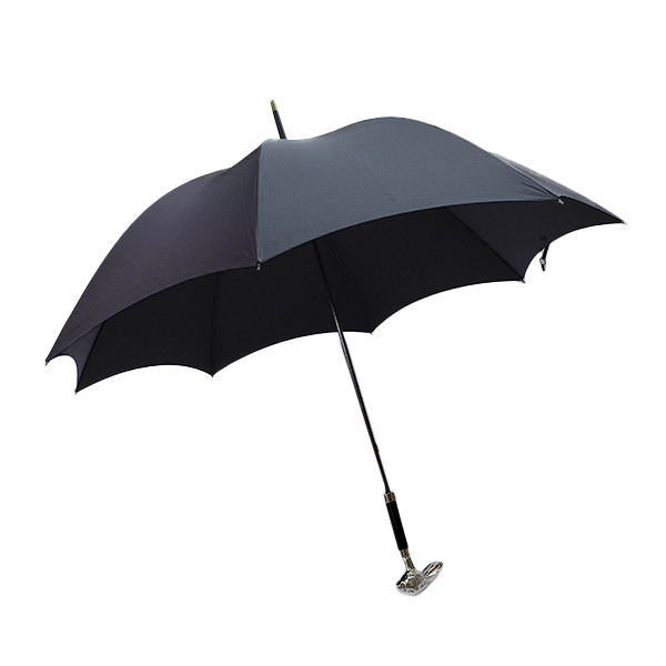 FOX UMBRELLAS  折り畳み傘　黒 FOX UMBRELLAS 折りたたみ傘 メンズ 大判 おしゃれ ブランド