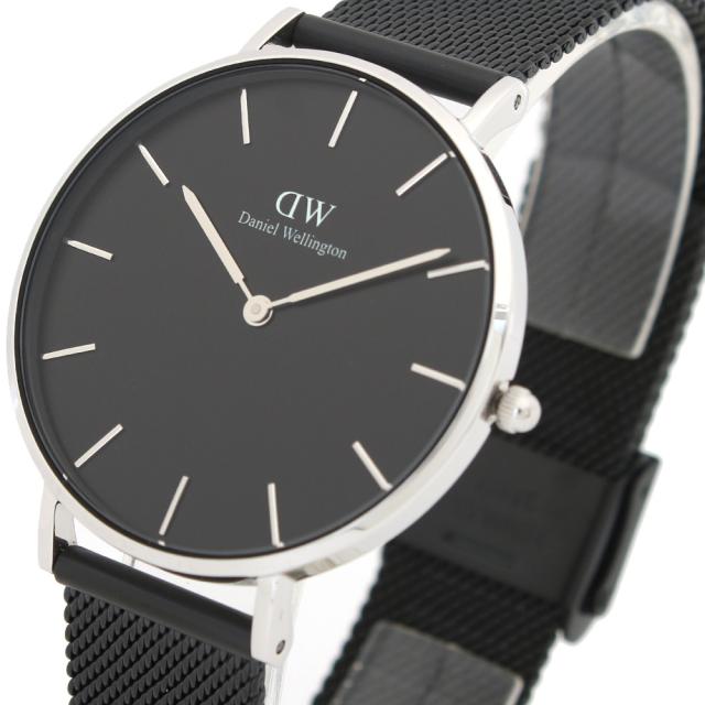 ダニエルウェリントン 腕時計 PETITE ASHFIELD 36 シルバー DW00600308 DW00100308ブラックの通販は