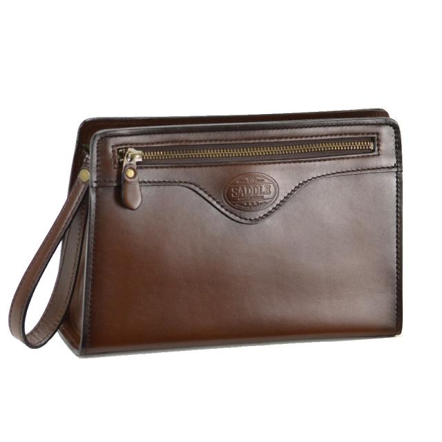 ラダー LADDER セカンドバッグ 01009-4H メンズ ブラウン 本革