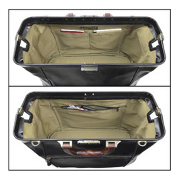 ラダー LADDER 口枠ダレスバッグ 10430-1H ブラック