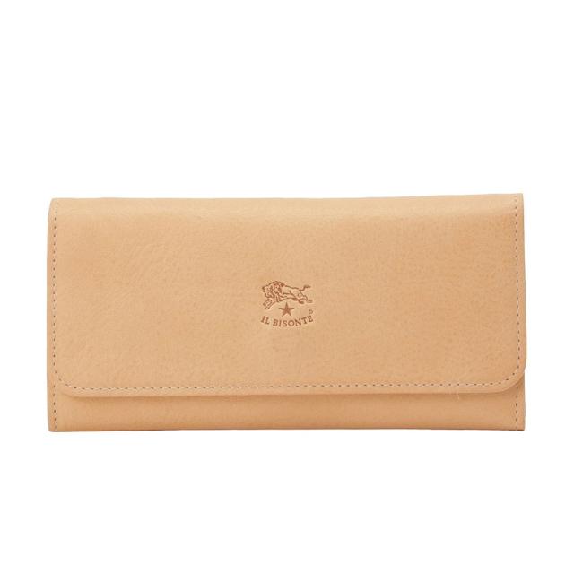 イルビゾンテ IL BISONTE 長財布 SCW009-PV0005-NA106B メンズ レディース NATURALE ベージュ