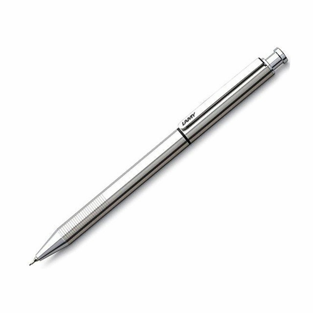 ラミー LAMY ペンシル ボールペン STツインペン TWIN STAINLESS L645 BP SP ステンレス 0.5MM シルバーの通販は 6,039円