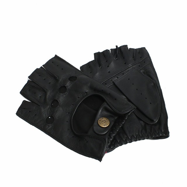 デンツ DENTS SNETTERTON 手袋 フィンガーレス グローブ 5-1009-BLACK-M メンズ ブラックの通販は