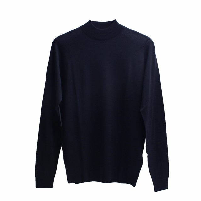 ジョンスメドレー JOHN SMEDLEY HARCOURT モックネック ニット HARCOURT-MIDNIGHT-M メンズ midnight