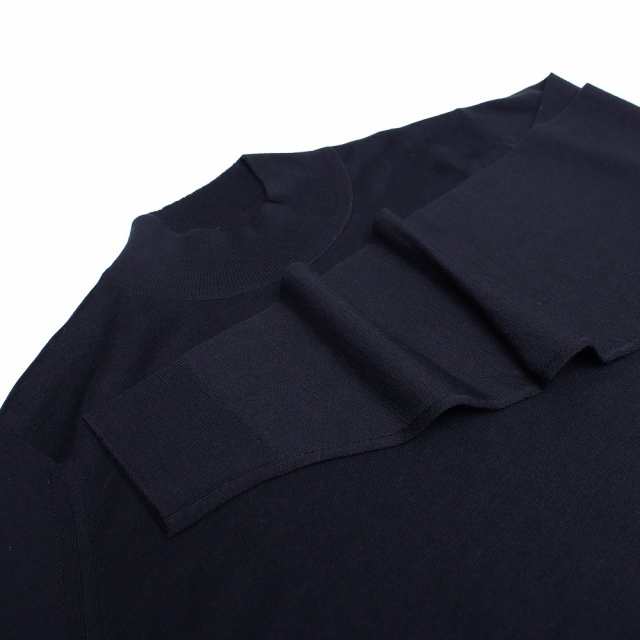 ジョンスメドレー JOHN SMEDLEY HARCOURT モックネック ニット HARCOURT-MIDNIGHT-M メンズ midnight