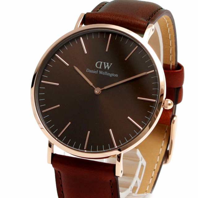 ダニエルウェリントン DANIEL WELLINGTON CLASSIC ST MAWES AMBER DW00100627 腕時計 レディース ブラウン クオーツ