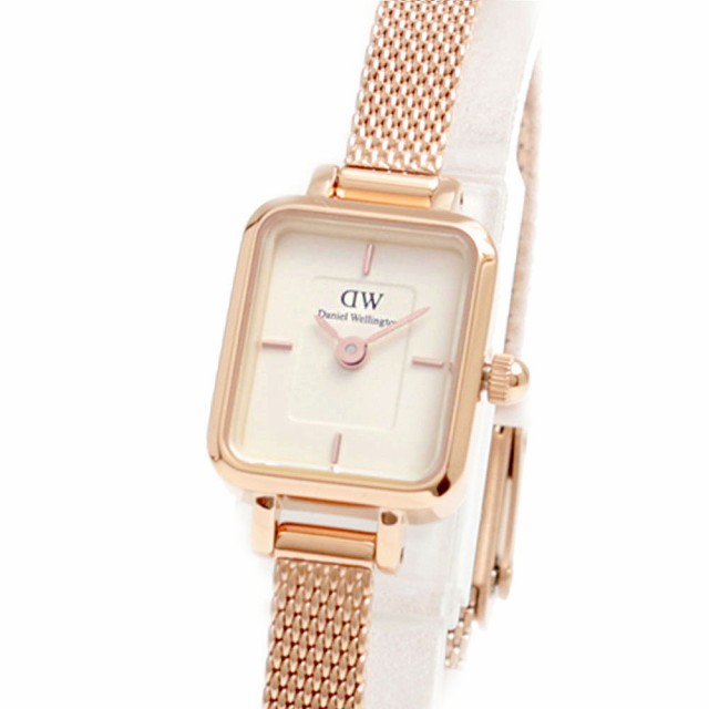 ダニエルウェリントン DANIEL WELLINGTON QUADRO MINI MELROSE CHAMPAGNE DW00100651 腕時計 レディース シャンパーニュ クオーツの通販は