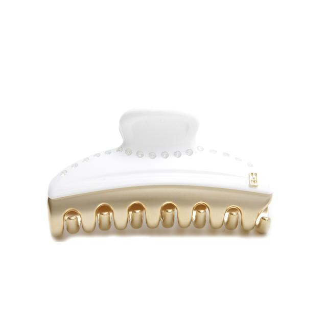 アレクサンドルドゥパリ ALEXANDRE DE PARIS ヘアクリップ ICCM-15571-03P1-BLANC-NAT ヘアアクセ レディース ホワイト クリップ