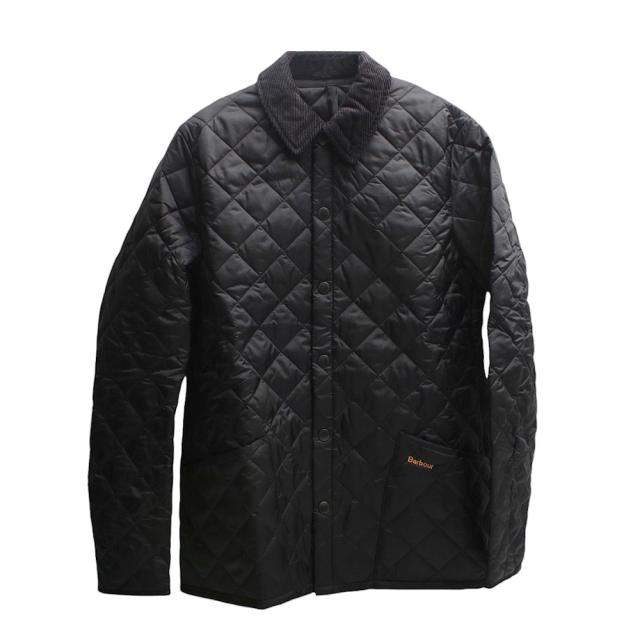バブアー Barbour HERITAGE LIDDESDALE QUILTED ジャケット MQU0240BK11-L メンズ ブラックの通販は 16,605円