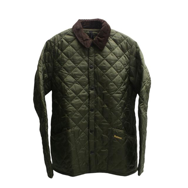 バブアー Barbour HERITAGE LIDDESDALE QUILTED ジャケット MQU0240OL71-S メンズ カーキ オリーブの通販は