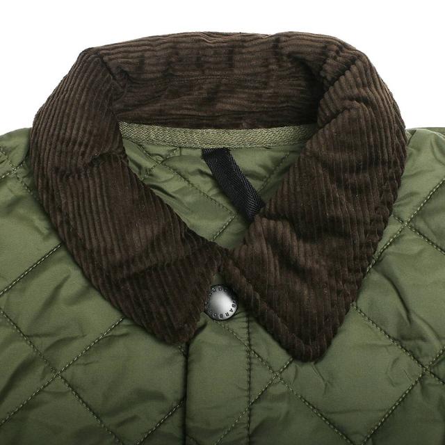 バブアー Barbour HERITAGE LIDDESDALE QUILTED ジャケット MQU0240OL71-S メンズ カーキ オリーブの通販は