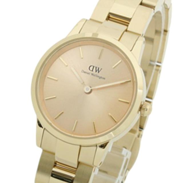 ダニエルウェリントン DANIEL WELLINGTON  Iconic Link Unitone 28mm  Gold DW00100403 腕時計 レディース ゴールド クオーツの通販は