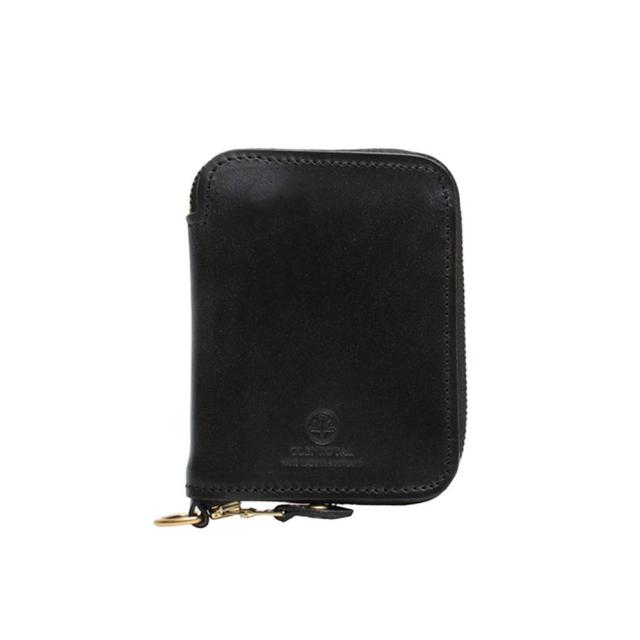 グレンロイヤル GLEN ZIP AROUND SMALL WALLET 二つ折り財布 03-5814-NEWBLACK  メンズ レディース NEW BLACK