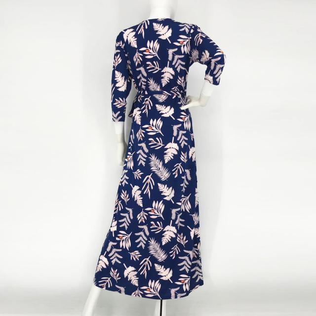 カシュクールワンピース 春夏 きれいめ ロング ワンピース 前開き マキシワンピースの通販はau Pay マーケット 唯美