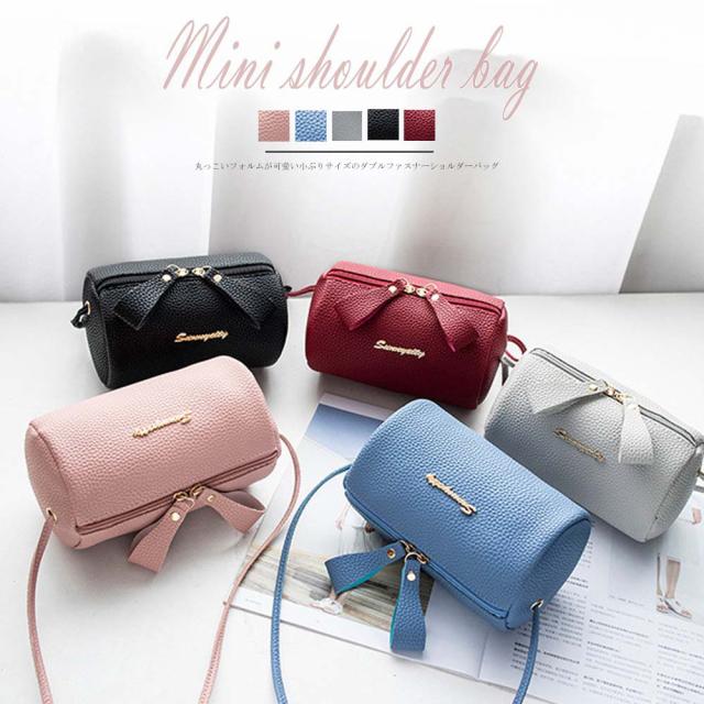 ミニ ドラムバッグ レディース ショルダーバッグ かわいい 小さめ ロールバッグの通販はau Pay マーケット 唯美