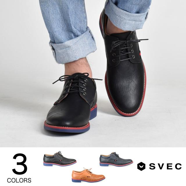 レースアップシューズ プレーントゥ メンズ カジュアル シューズ レースアップ 紐 靴 Svec シュベック Spt012 1 韓国 ファッション おしの通販はau Pay マーケット Spiralcode Casual Business Fashon