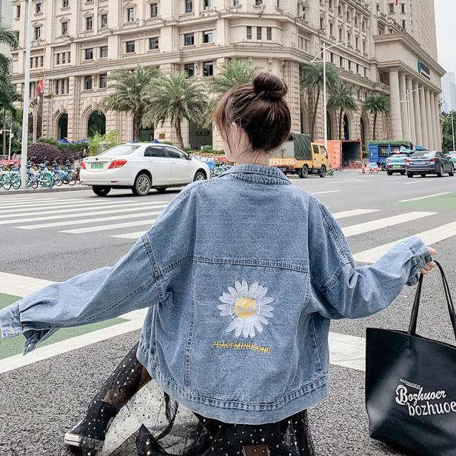 リアルショットデニムジャケットレディース年初春ニュールーズ韓国版ワイルドショート香港スタイルトレンディジャケット初春8056 の通販はau Pay マーケット ジョルノ