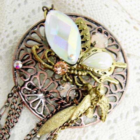 【りむ】ミハエルネグリン アンティークピアス 蝶々 ミハエルネグリン アンティークピアス 蝶々 ミハエルネグリン