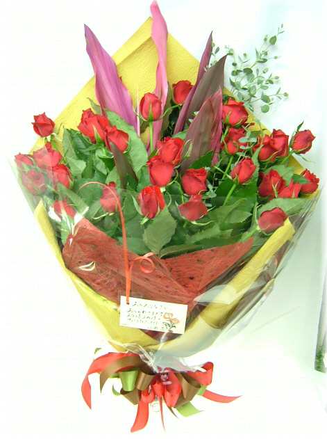 赤バラの花束10 000円 送料無料 の通販はau Pay マーケット いい