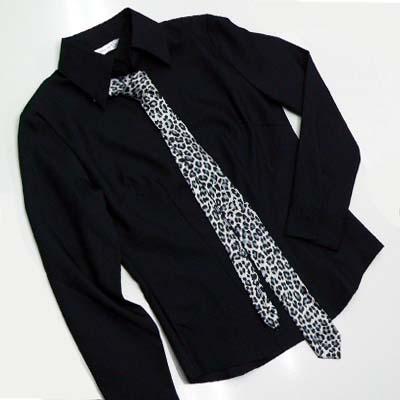 Nana系 ロック パンク系に必見 アニマル柄ナロータイ スリムネクタイ ホワイト ブラック 白黒 Ne5 新作 服 春 春服 春物の通販はau Pay マーケット アクセ天国topへ 送料無料 合計3980円以上で送料無料