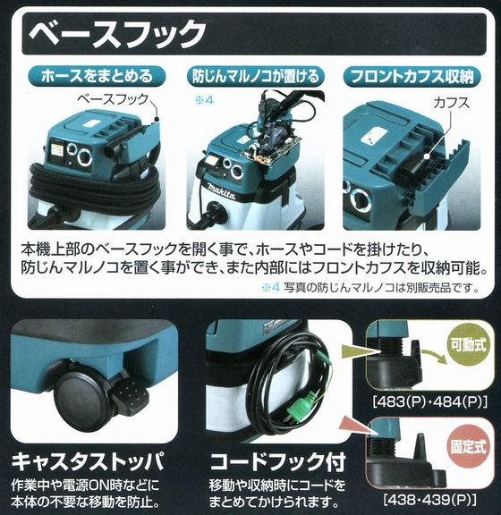 【くずは金物店】マキタ　小型集じん機　４８３Ｐ_1